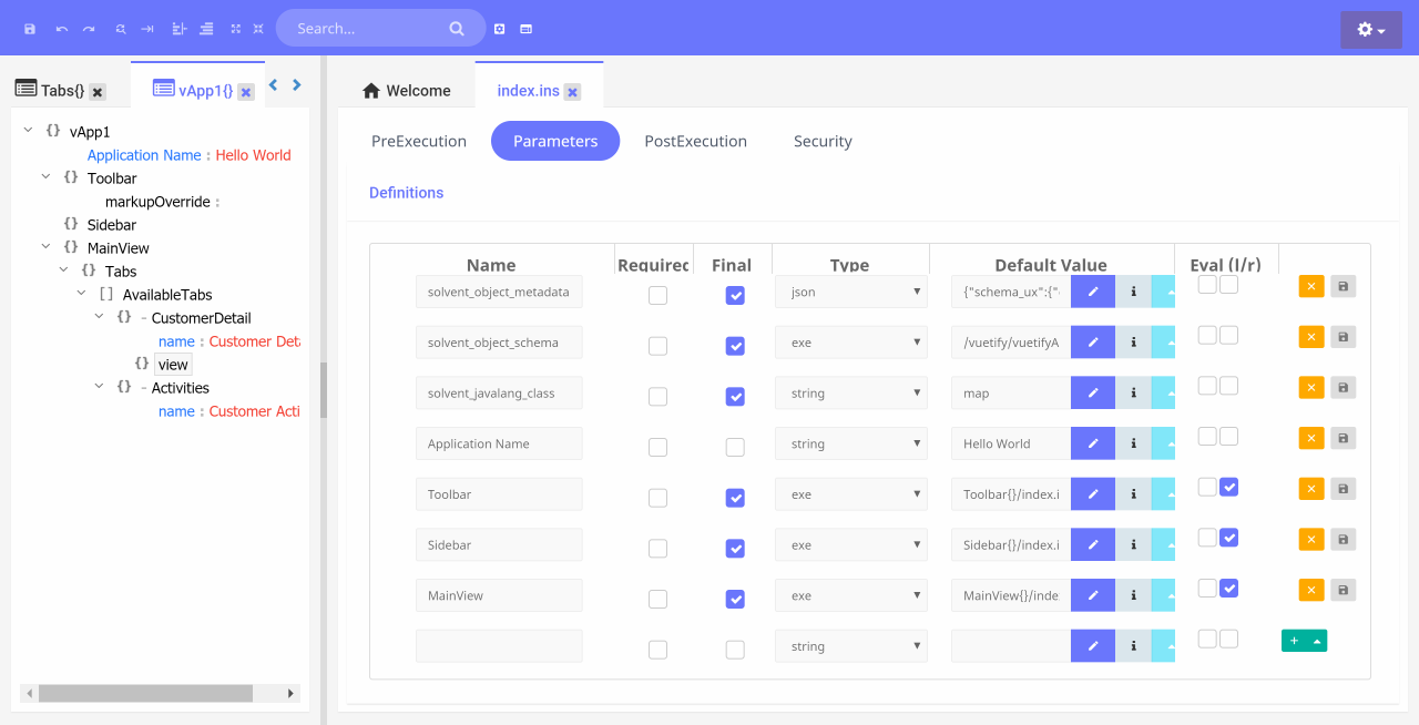 Documentation | Solvent-Lowcodr